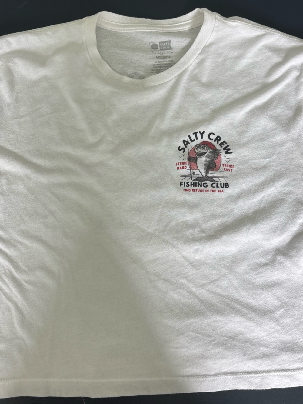 Salty Crew White Logo Tee